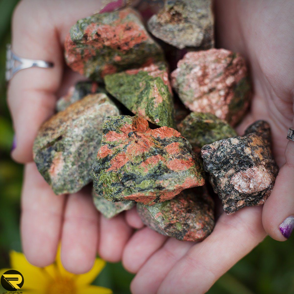 ژاسپر اوناکیت (Unakite Jasper)